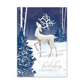 Midnight Journey Greeting Card - Silver Lined White Fastick  Envelope